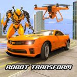 Drone Robot Car Transform Robot Transforming games (mod) 2.9