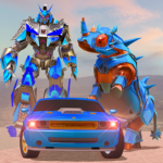 Rhino Robot Car Transformation: Robot City battle (mod) 0.6