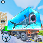 Sea Animals Transport Truck Driving Games (mod)