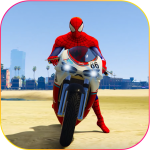 Superhero Tricky bike race (kids games)  1.12 (mod)