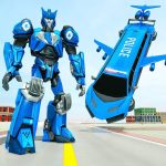 Flying Limo Robot Car Transform: Police Robot Game (mod) 1.0.17