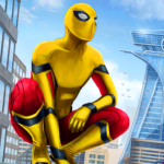 Amazing Spider Hero: Ninja Stickman Rope Hero 3D (mod) 1.0