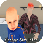 Crazy Granny  Simulator fun game (mod) 1.0