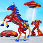 Horse Robot Car Game – Space Robot Transform wars (mod) 1.1.1