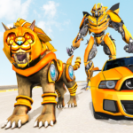 Lion Robot Transform Game 2021 1.8 (mod)