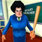 Scary Evil Teacher Games: Neighbor House Escape 3D  1.15 (mod)