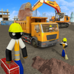Stickman City Construction  4.4 (mod)