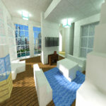 Penthouse build ideas for Minecraft (mod) 187