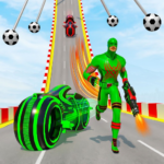 Speed Hero Robot Ramp Bike Transform Robot Games   (mod) 1.7