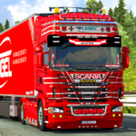 Euro Truck Driving Simulator 3D – Free Game  0.8 (mod)