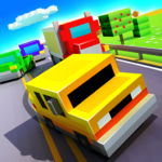 Blocky Highway: Traffic Racing (mod)