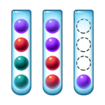 Sort Color Balls – puzzle game (mod)