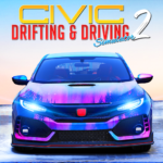 Drifting and Driving Simulator: Honda Civic Game 2 (mod)