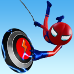 Flying Stickman Rope Hero (mod)
