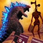 Monster Smash City Kaiju vs Siren Head  1.2.3 (mod)