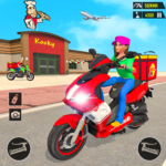 Pizza Delivery: Boy & Girl Bike Game (mod)
