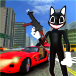 Scary Cartoon Cat Horror Game : Gangster Cat Mod (mod)
