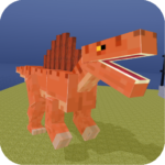 Blocky Dino Park: Spino Strike (mod)