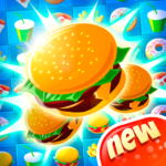 Crush The Burger ! Deluxe Match 3 Game (mod)