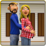 Real Pregnant Mother: Newborn Happy Family Life (mod)