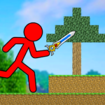 Red Stickman – Animation Parkour Fighter (mod)